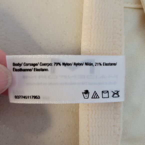 Maidenform Waist Cincher Corset‎ Bustier Shapewear Boning Floral Regency  Size M - Picture 4 of 6